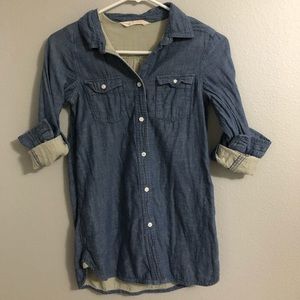 100% cotton kids button up